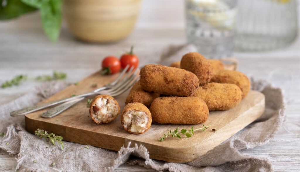 Receta croquetas de pollo